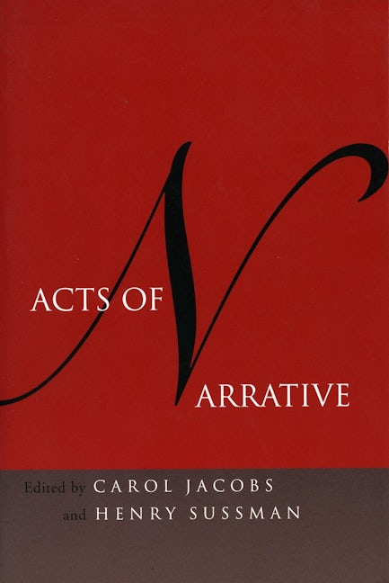 Book cover image for Acts of Narrative ISBN: 9780804746519